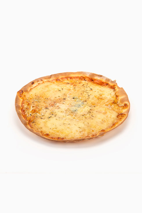 Pizza cuatro quesos