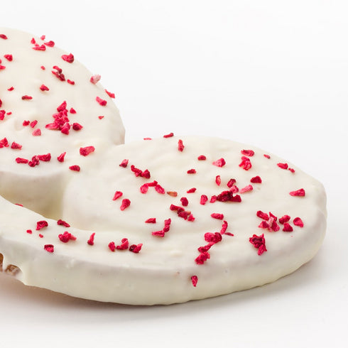 Palmera de xocolata blanca