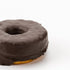 Donut de chocolate negro